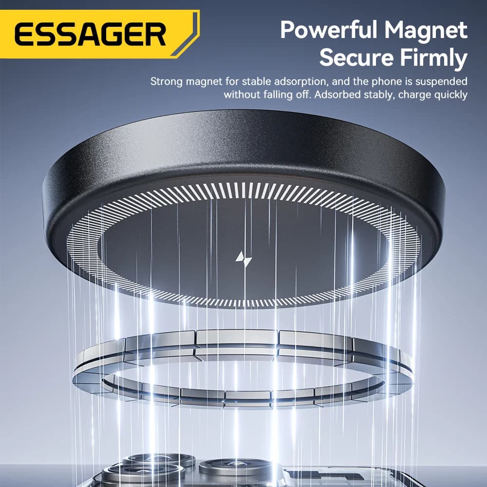 4-in-1 Magnetische Wireless-Charging-Station mit 15 W