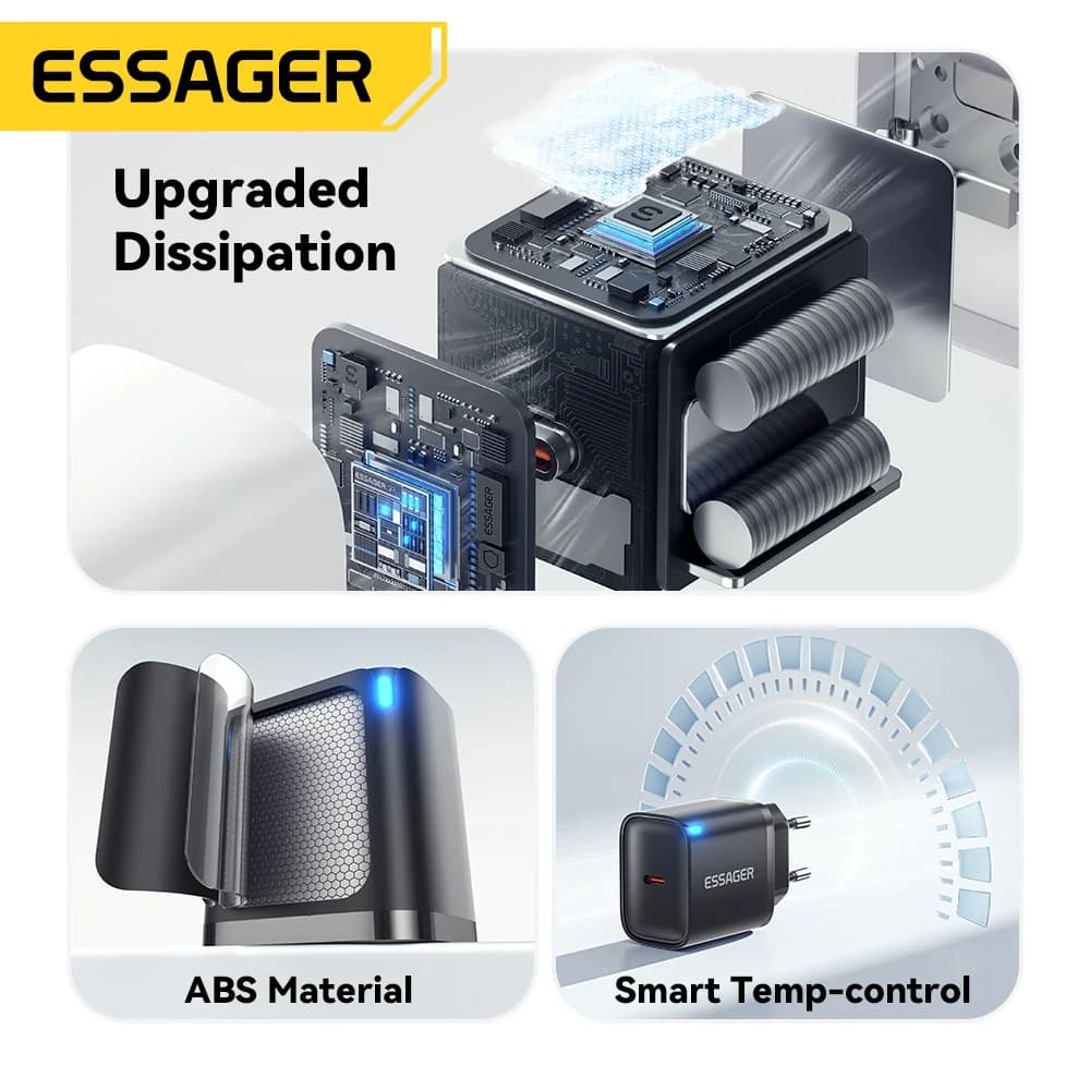 30W Mini USB-C PD Schnellladegerät