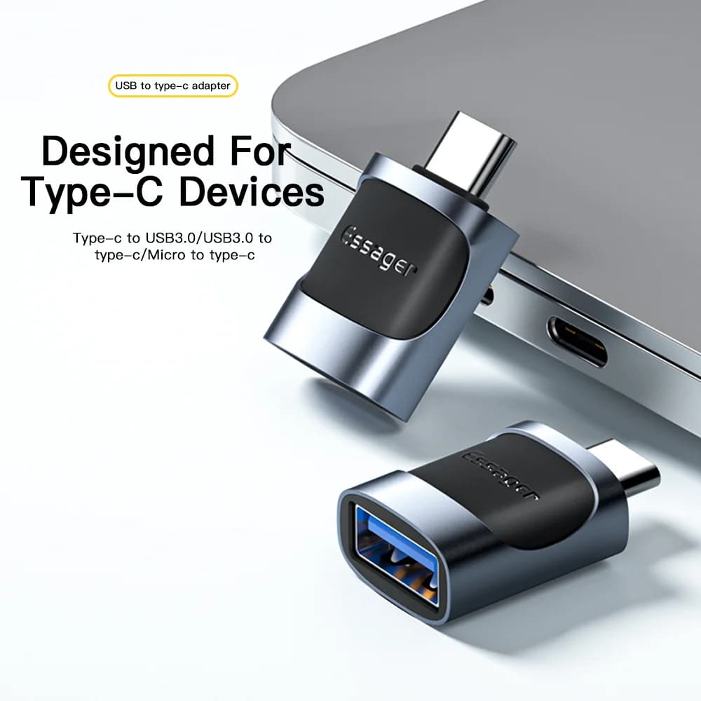 USB-C auf Micro-USB OTG Adapter