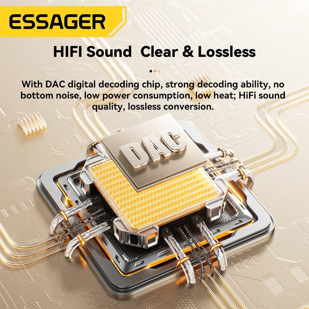 L-förmiger USB-C auf 3.5mm Audio Adapter