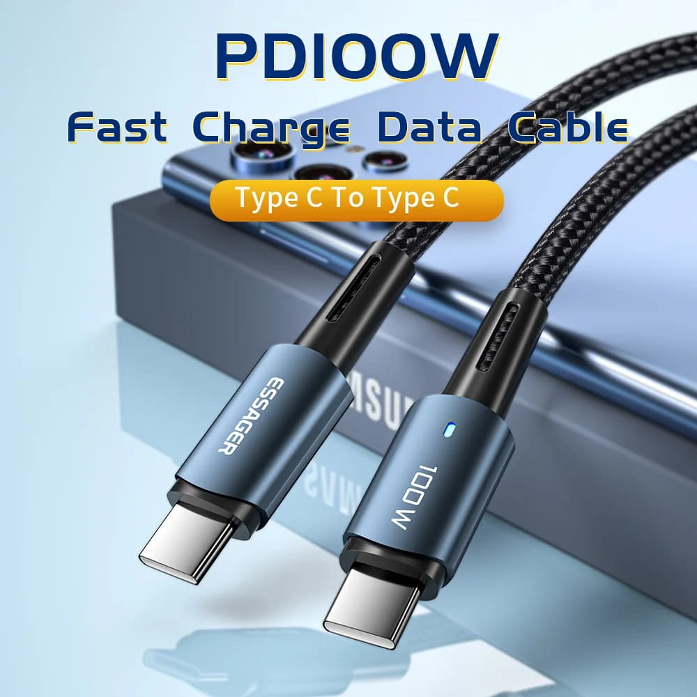 100W USB-C PD Schnellladekabel