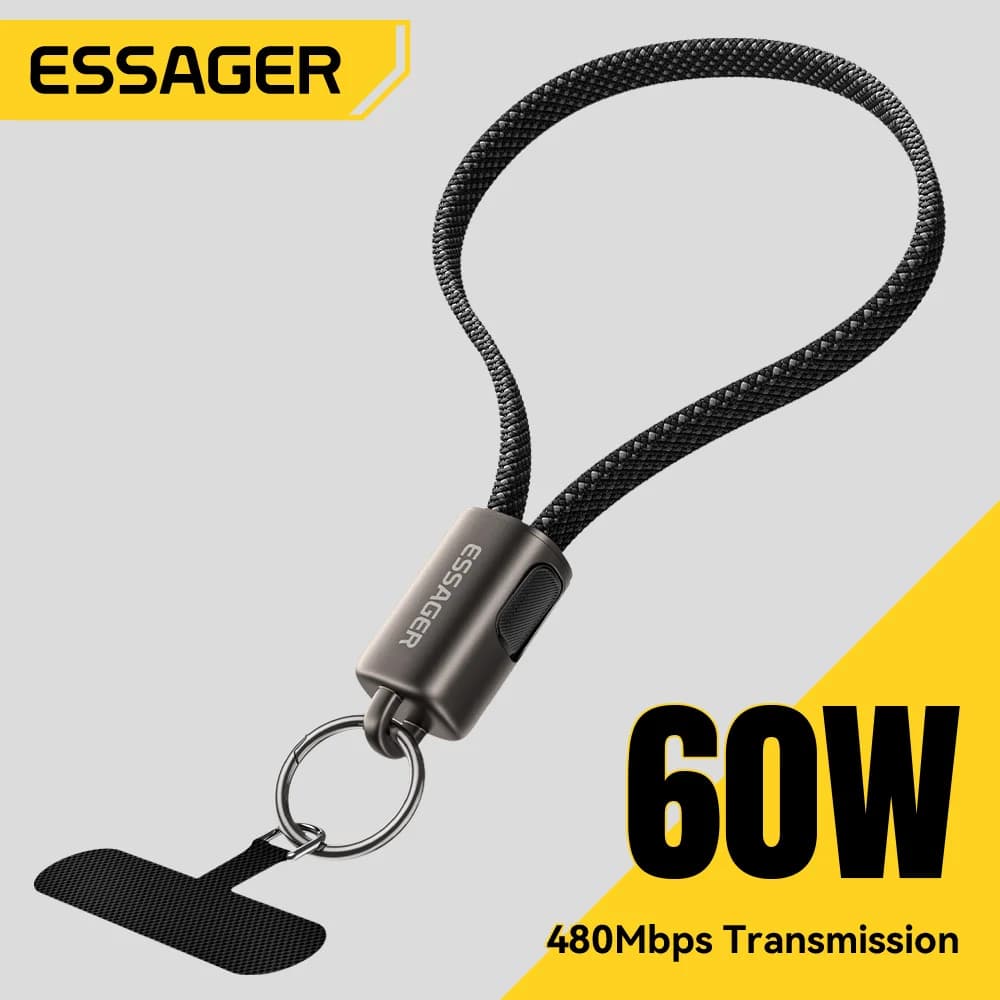 60W USB-C auf Lightning Schnelllade-Bandolier-Kabel