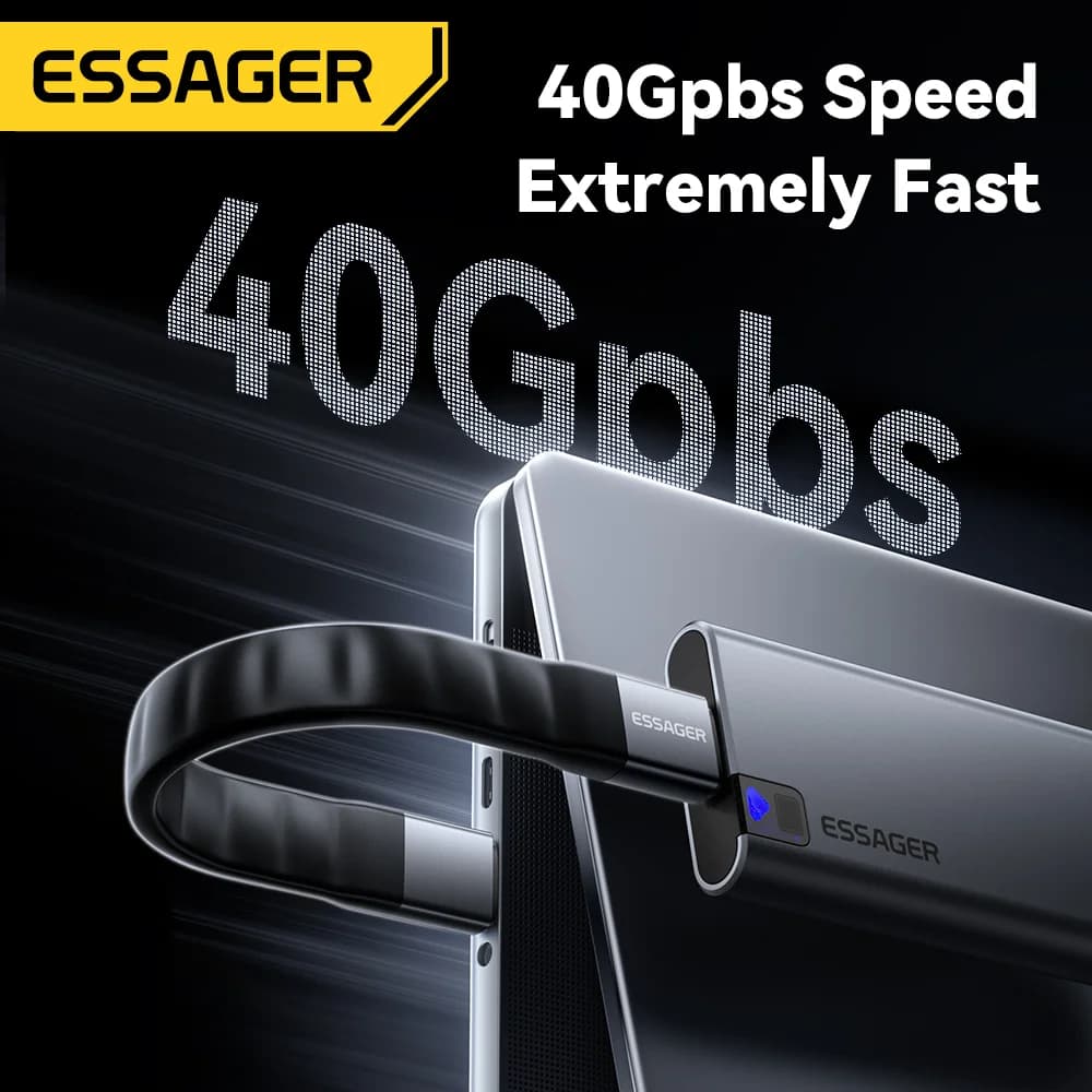 USB 4.0 Typ-C Kabel, 240W PD, 8K Video