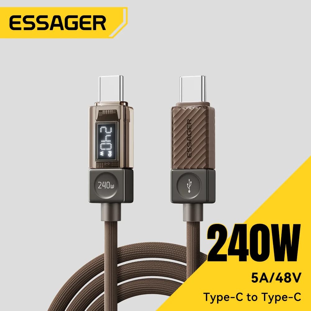 240W USB-C Kabel mit LED-Anzeige und 100W PD 3.1