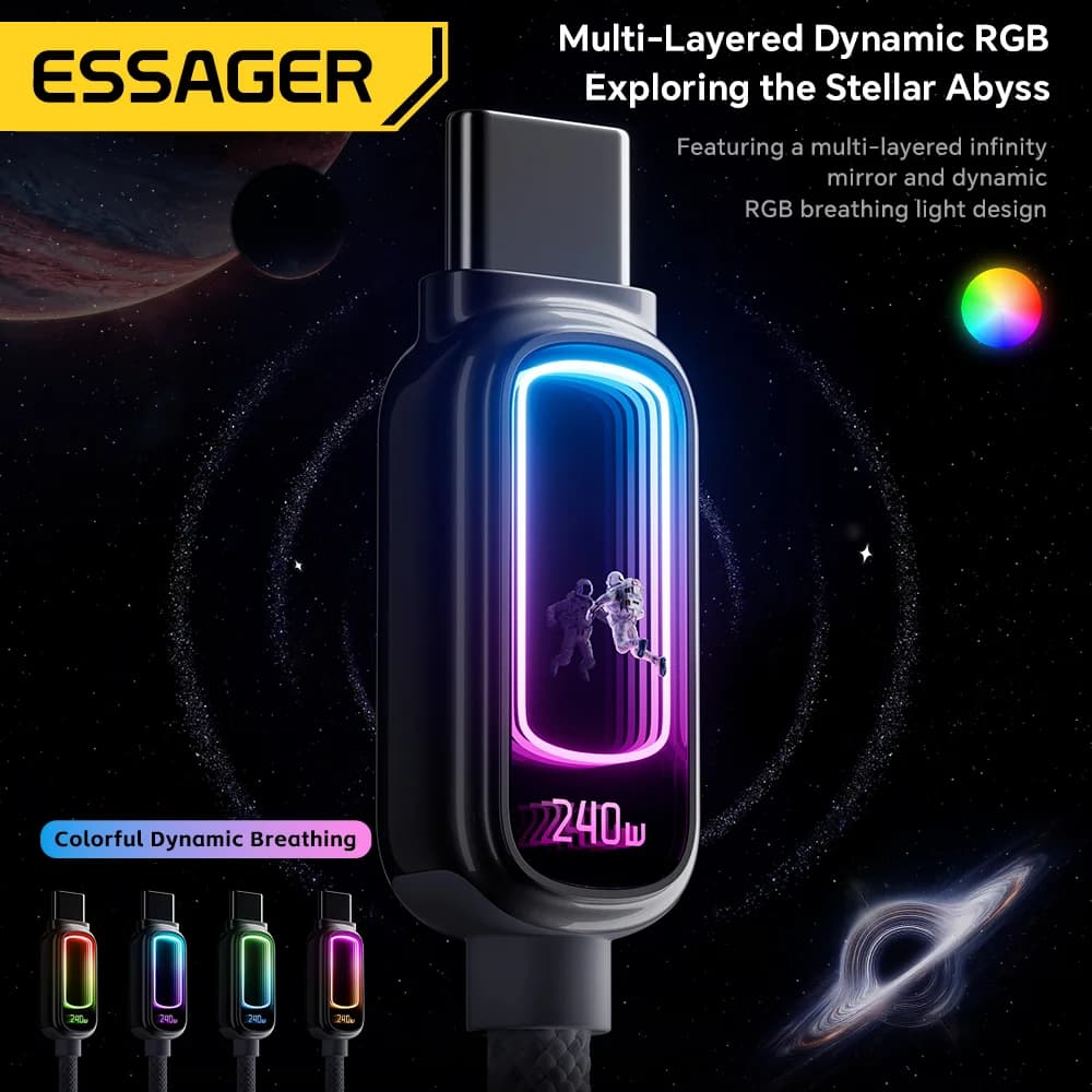 240W E-Marker USB-C auf USB-C PD 3.1 Kabel
