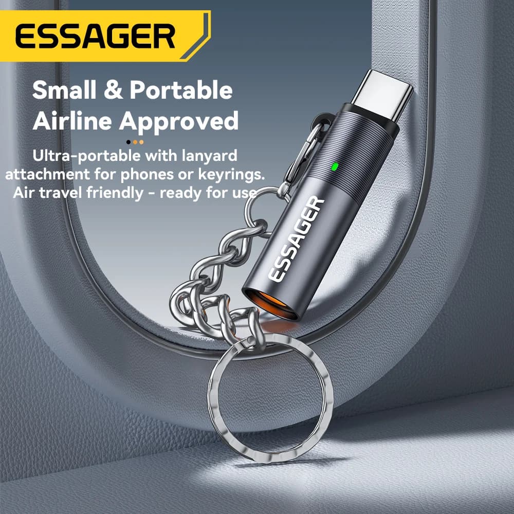 Mini USB-C Zigarettenanzünder mit Wolframdraht
