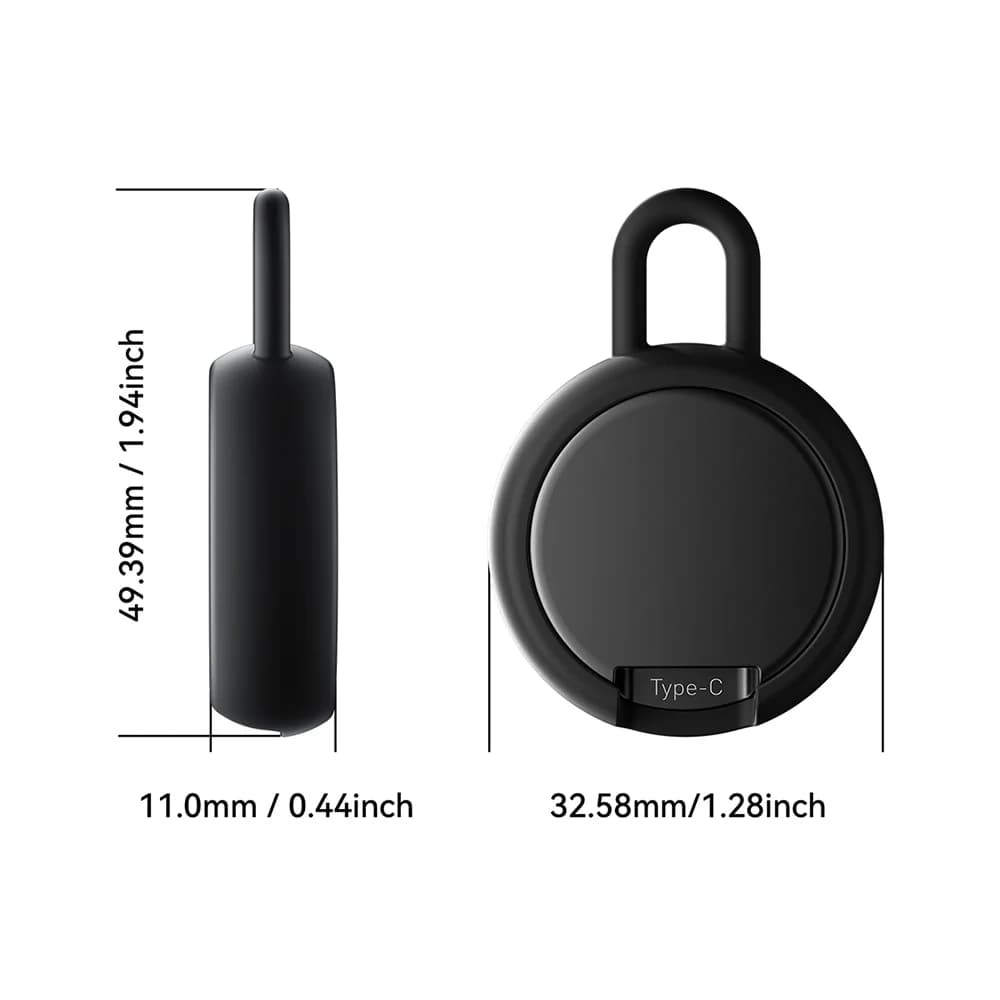 Magnetisches kabelloses Ladegerät für Uhren mit USB Type-C Anschluss