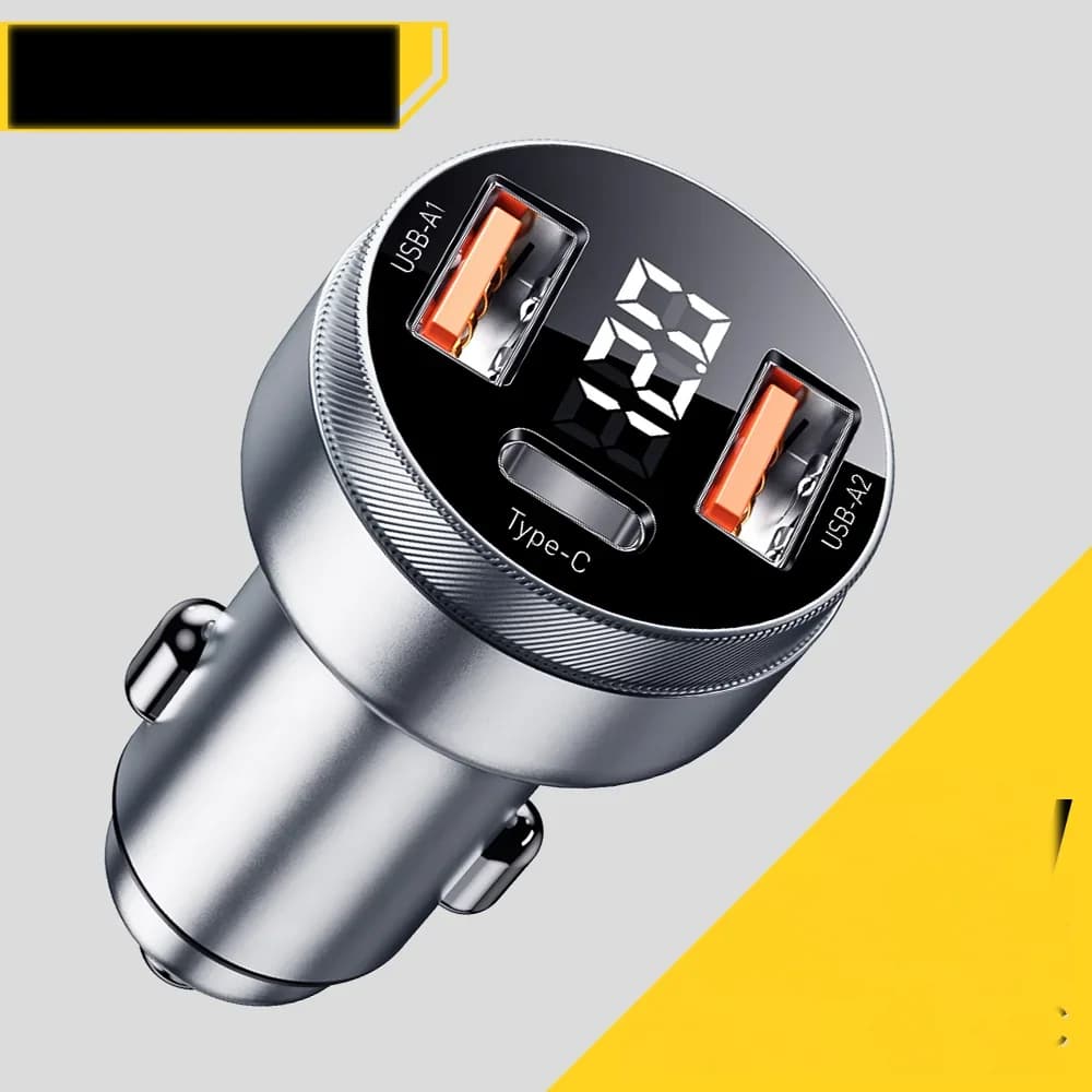 80W Dual-USB-C-PD-Auto-Ladegerät