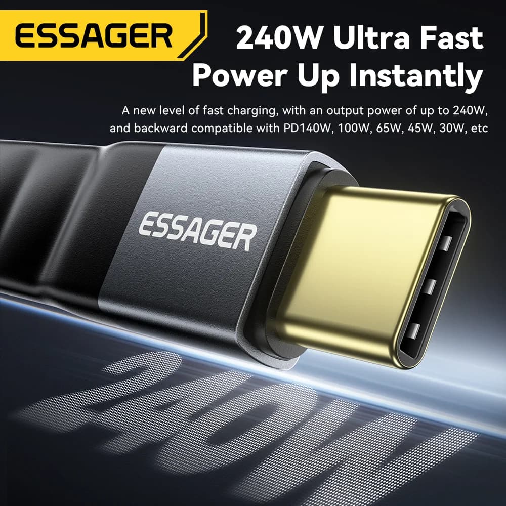 USB 4.0 Typ-C Kabel, 240W PD, 8K Video