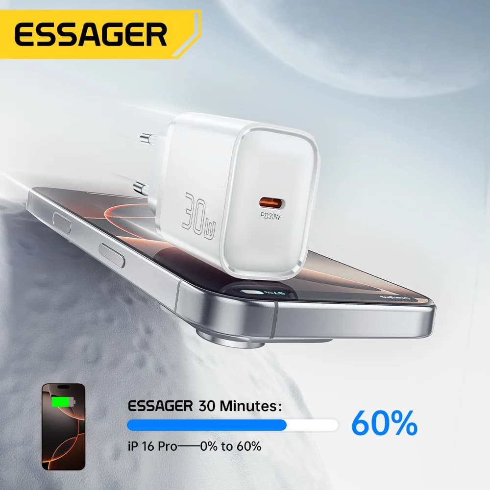 30W Mini USB-C PD Schnellladegerät