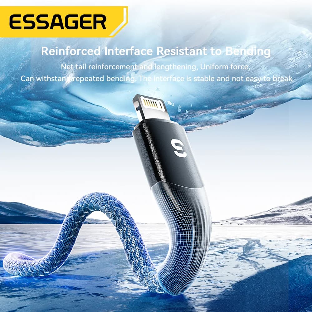 USB-C auf Lightning PD Schnellladekabel