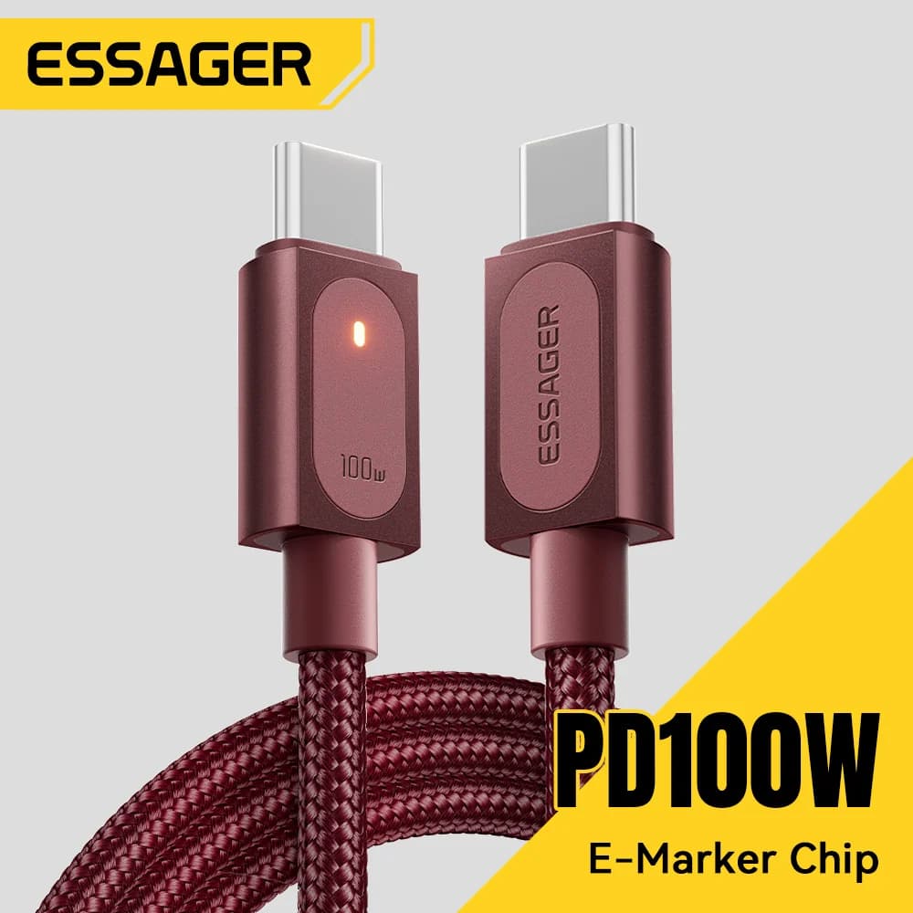 100W USB-C auf USB-C Schnellladekabel