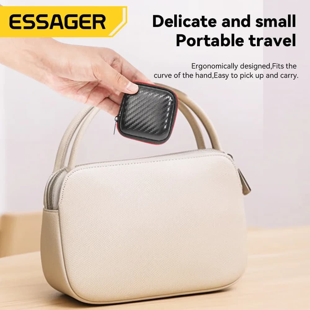 Mini Organizer Tasche für Kopfhörer und Kabel