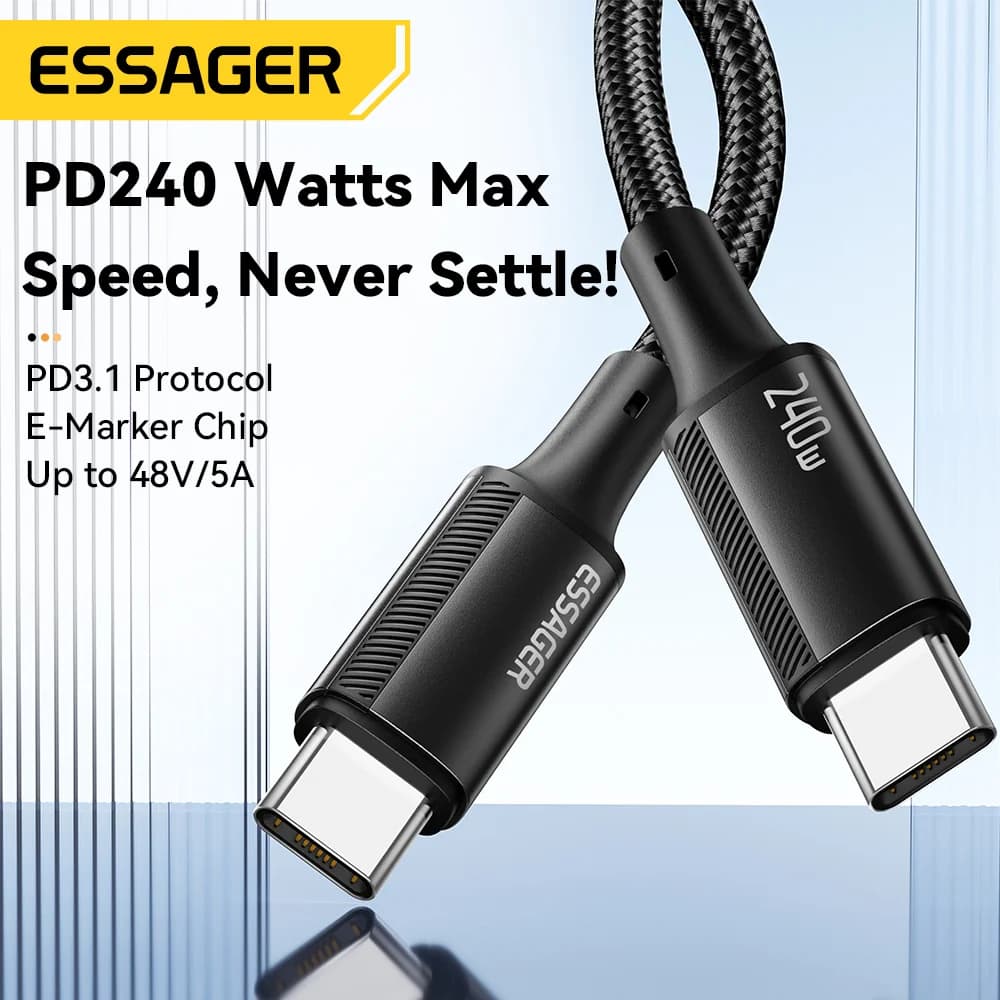 240W USB-C auf USB-C PD 3.1 Super-Schnellladekabel