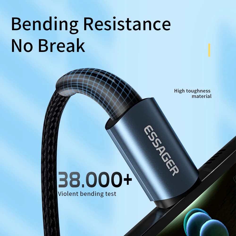 100W USB-C PD Schnellladekabel