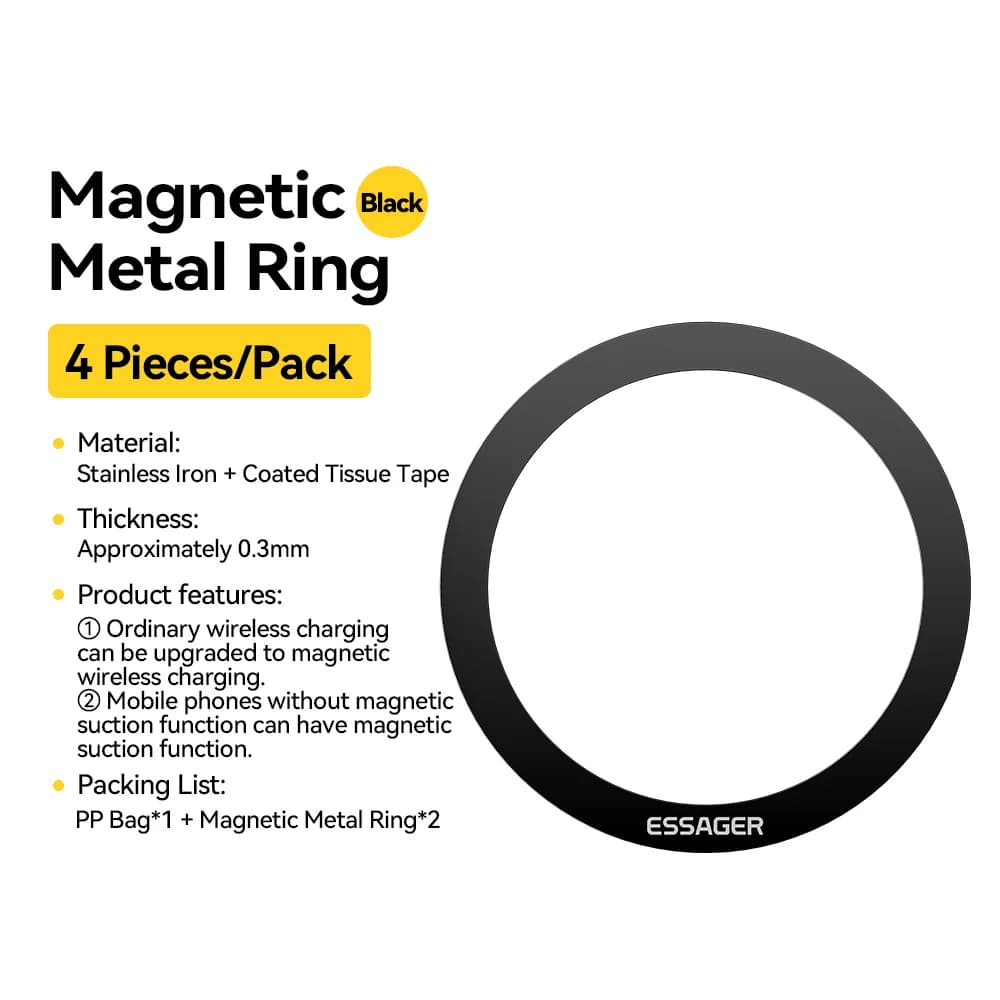 Universal-Magnetring für kabelloses Laden