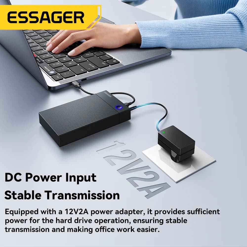 3,5-Zoll SATA 3.0 Festplatten-Gehäuse USB 3.0