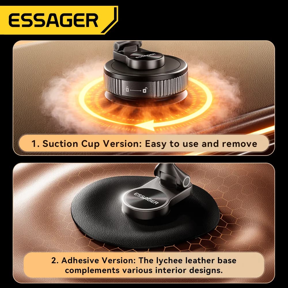 Einstellbarer magnetischer Saugnapf-Autohalterung fürs Handy
