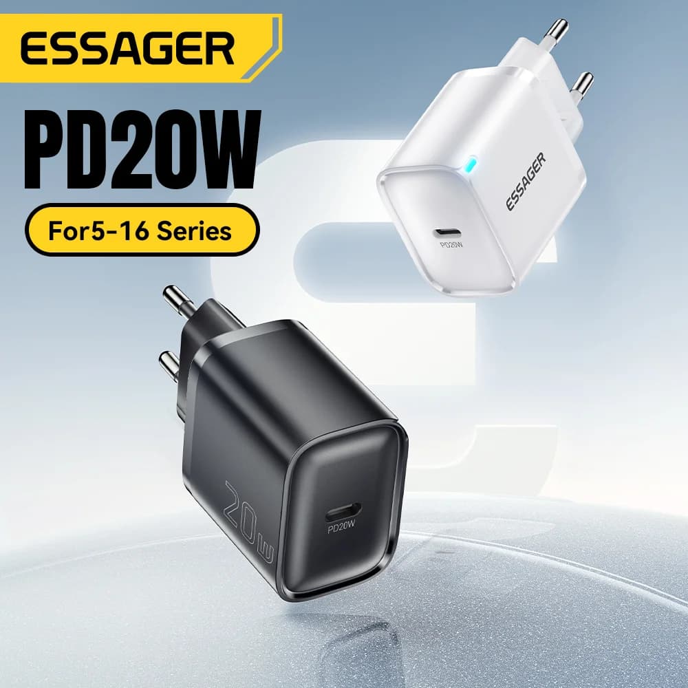 Mini 20W USB-C PD Netzteil mit Schnellladung