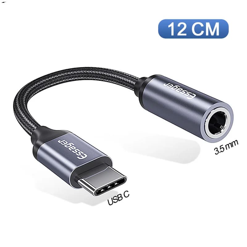USB-C auf 3,5mm Kopfhörer-Audio-Adapter