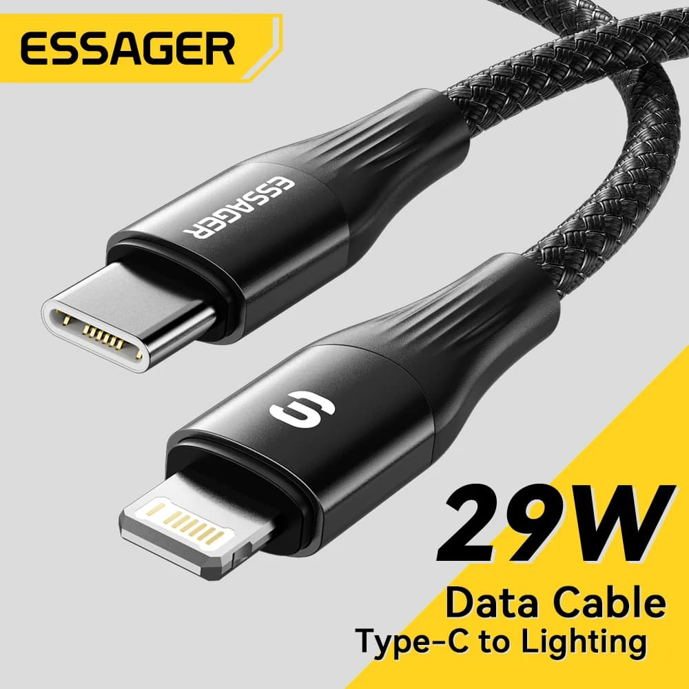 USB-C auf Lightning PD Schnellladekabel