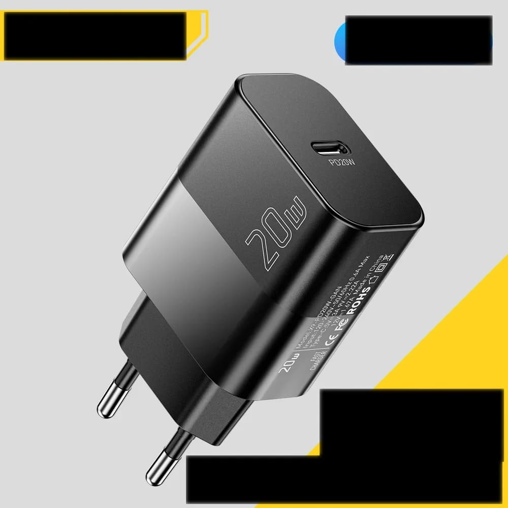 20W USB-C GaN Tragbares Schnellladegerät
