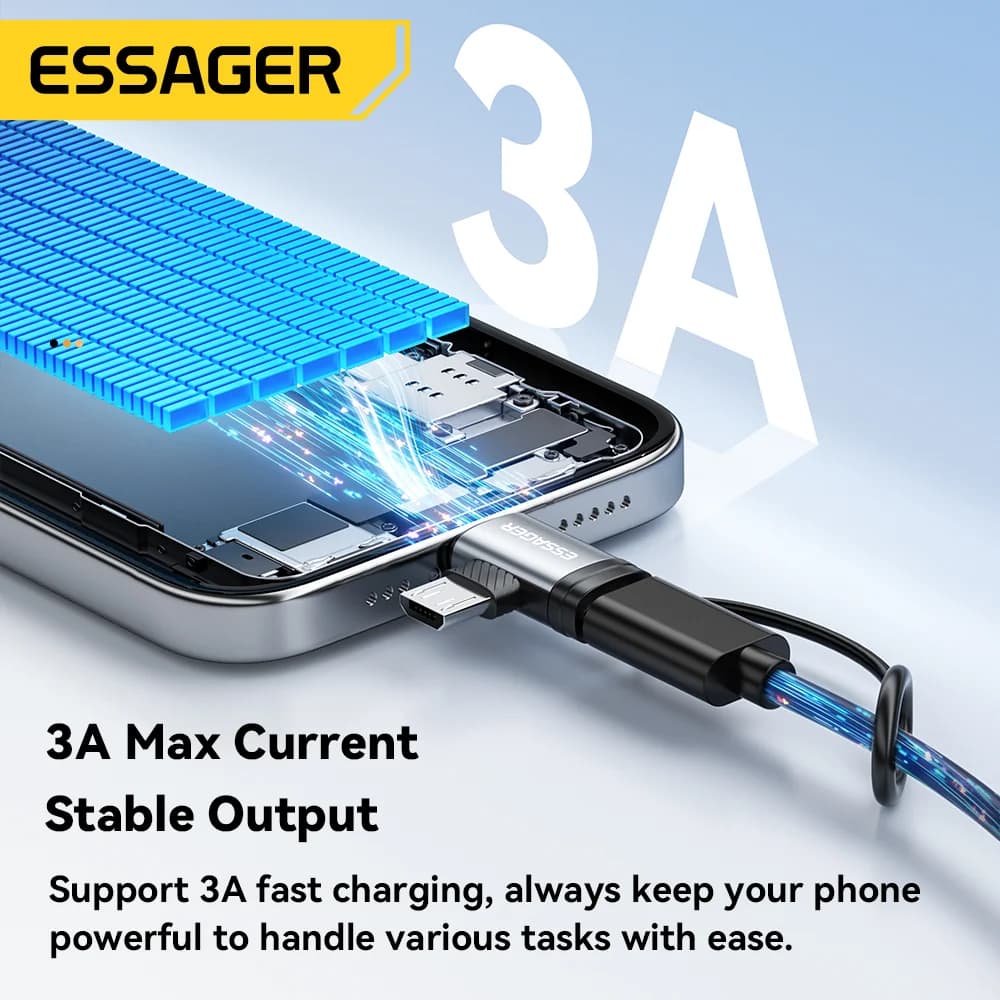 2-in-1 Adapter für Lightning und Micro USB